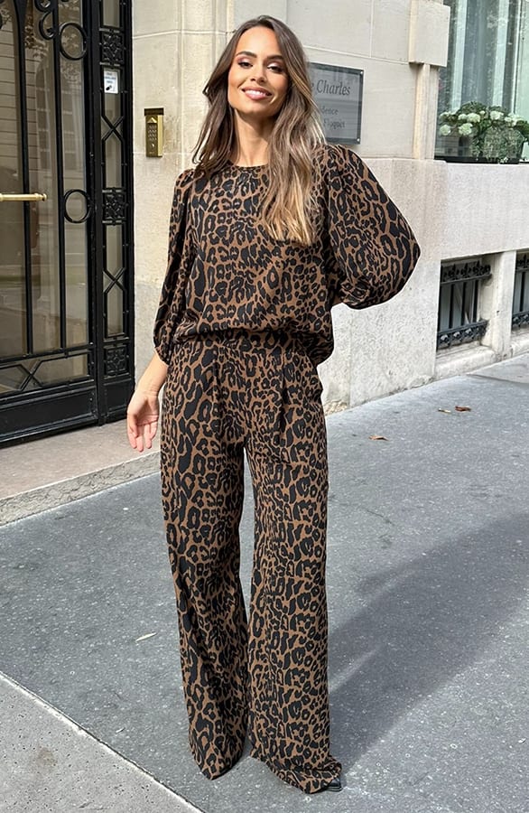 Pantalon Lilly Leopard Petite – shoparchief — foto 3