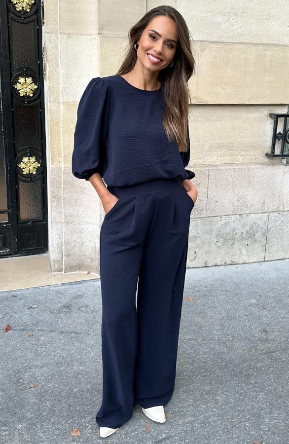Pantalon Lilly Marine Tall – broeken — foto 2