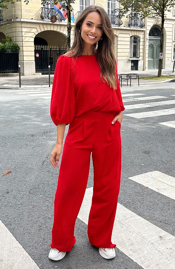 Pantalon Lilly Rood Regular – broeken — foto 7