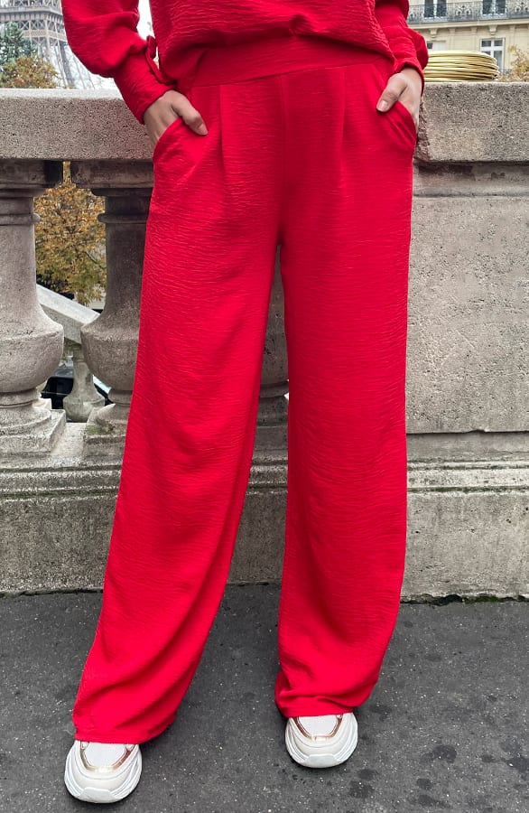 Pantalon Lilly Rood Regular