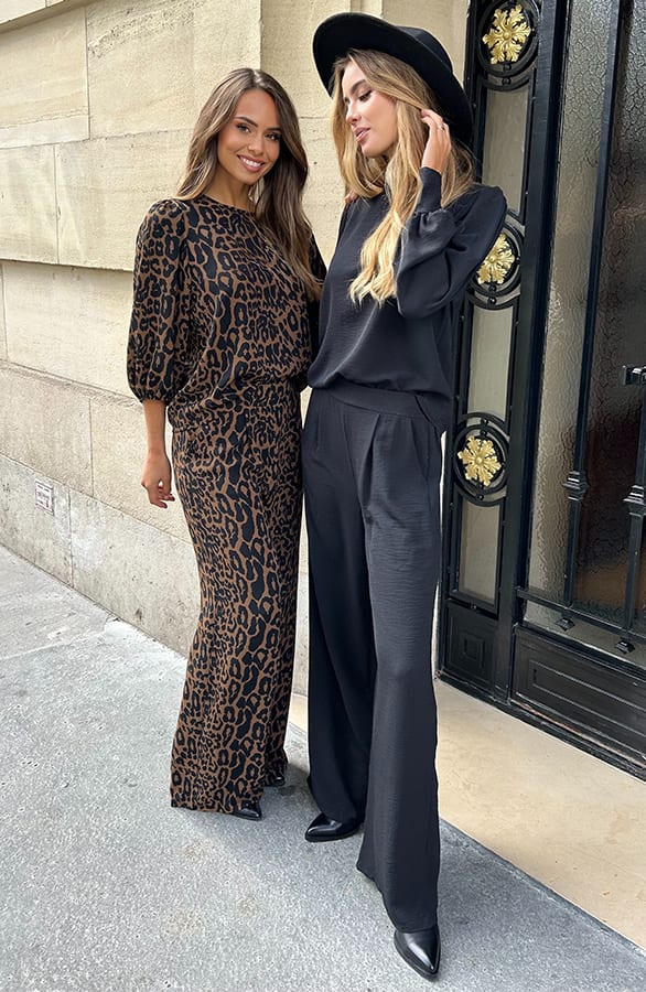 Pantalon Lilly Zwart Regular – broeken & shorts — foto 9