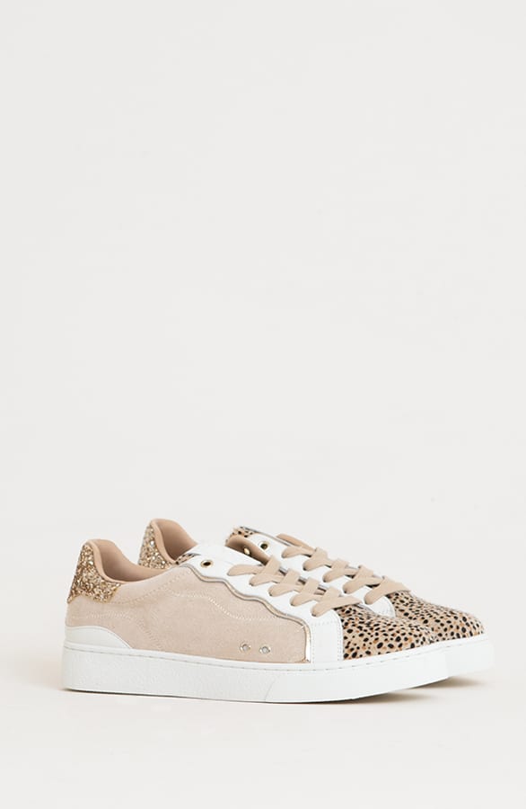 Luxury Leopard Sneakers Gold – shoparchief — foto 2