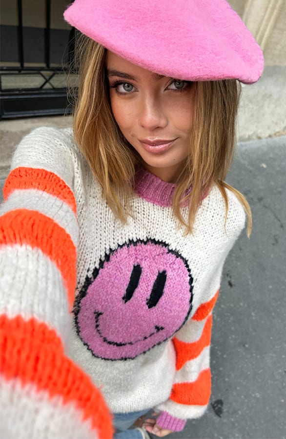 Pofmouwen Oversized Evalina Sweater – shoparchief — foto 3