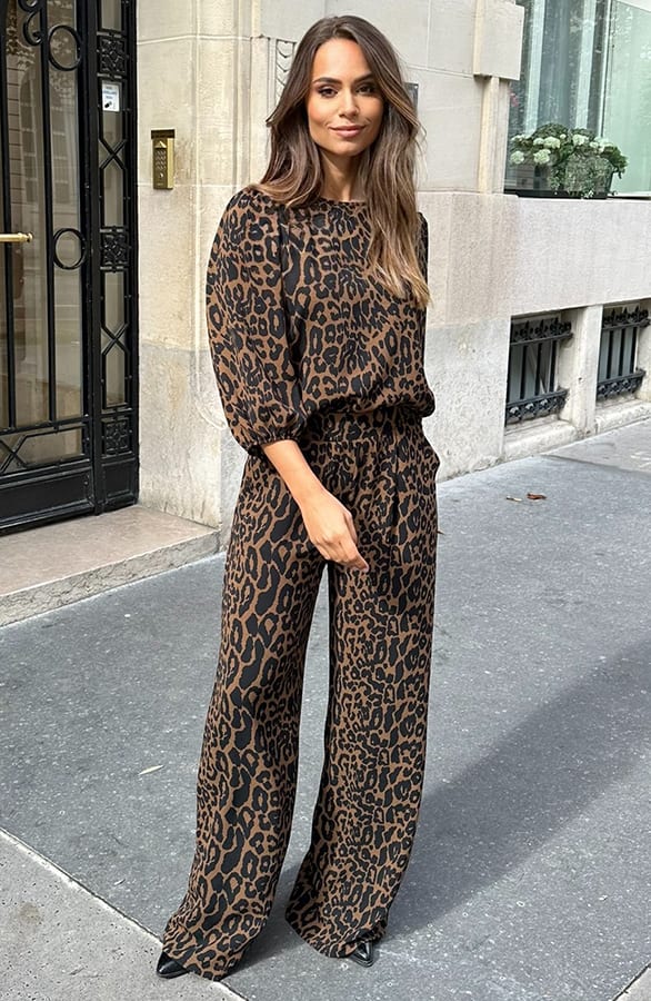 Puff Sleeve Top Lilly Leopard – shoparchief — foto 5