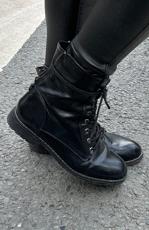 Ruby Zip Boots Black – schoenen — foto 5