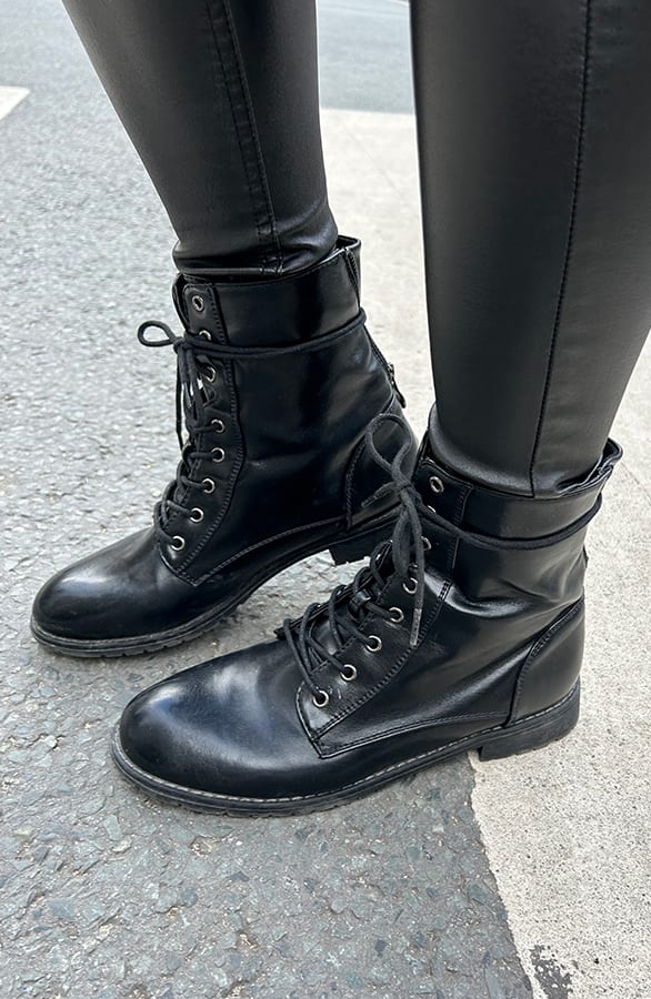 Ruby Zip Boots Black – schoenen — foto 4