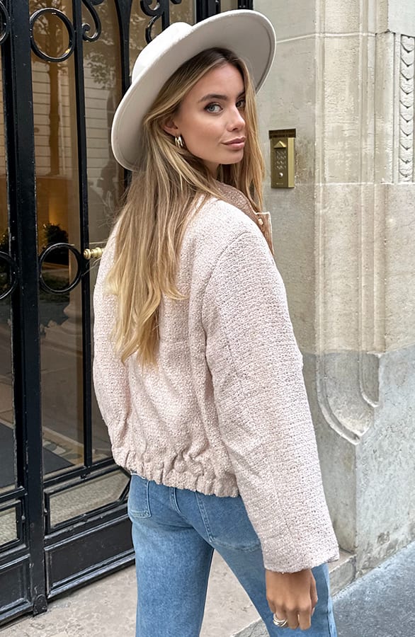 Sparkly Bomber Marie Dust Pink – shoparchief — foto 2