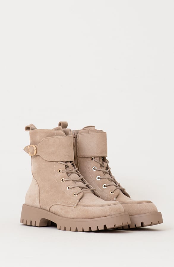 Suede Boots Daimy Taupe – shoparchief — foto 3
