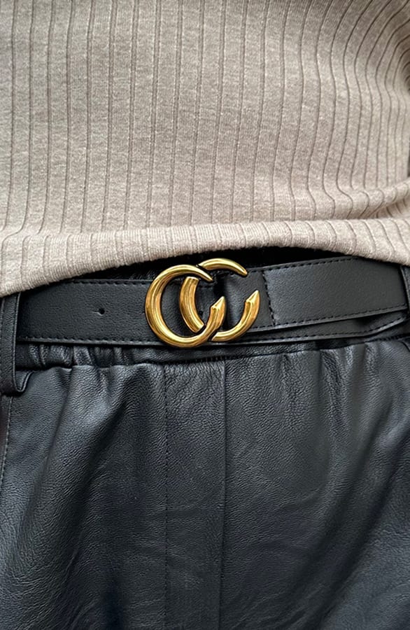 Trend Belt Alice Black Gold
