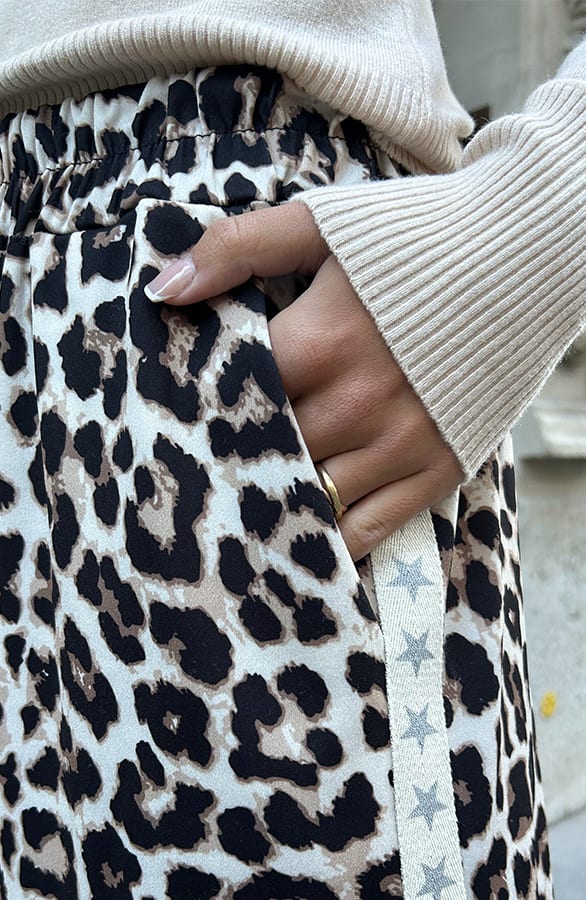 Bies Broek Straight Leg Lucy Leopard 2.0 – shoparchief — foto 6