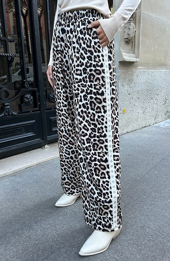 Bies Broek Straight Leg Lucy Leopard 2.0 – shoparchief — foto 5