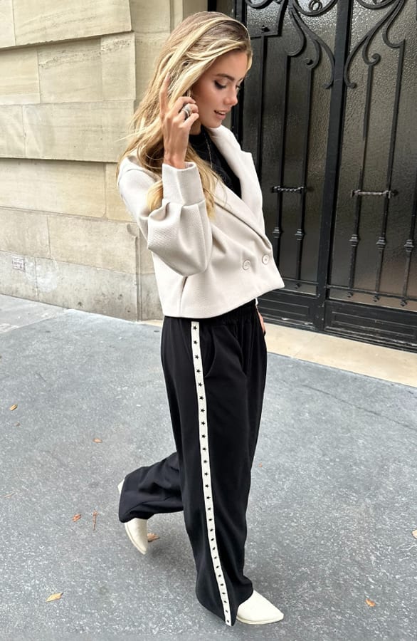 Bies Broek Straight Leg Lucy Zwart 2.0 – shoparchief — foto 3