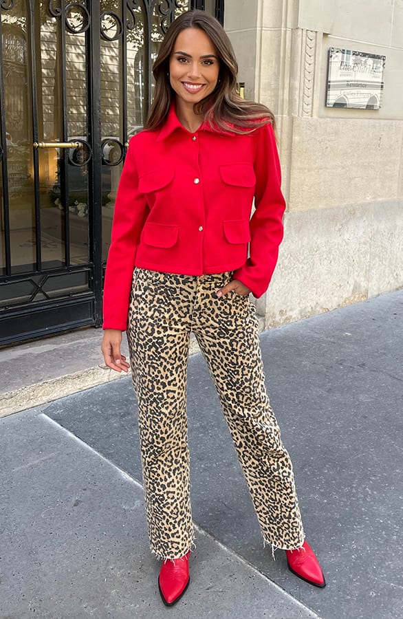 Bomber Jacket Liora Rood – vesten — foto 6