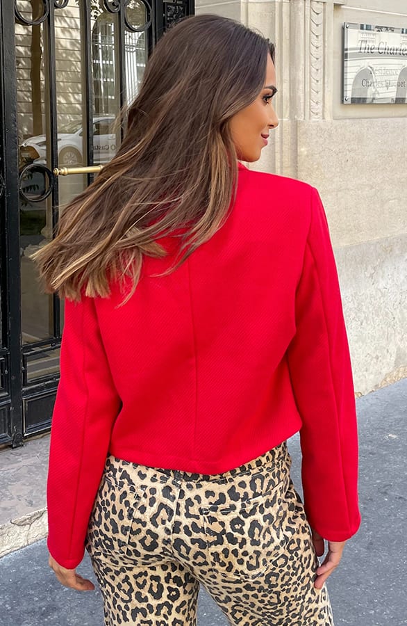 Bomber Jacket Liora Rood – vesten — foto 3