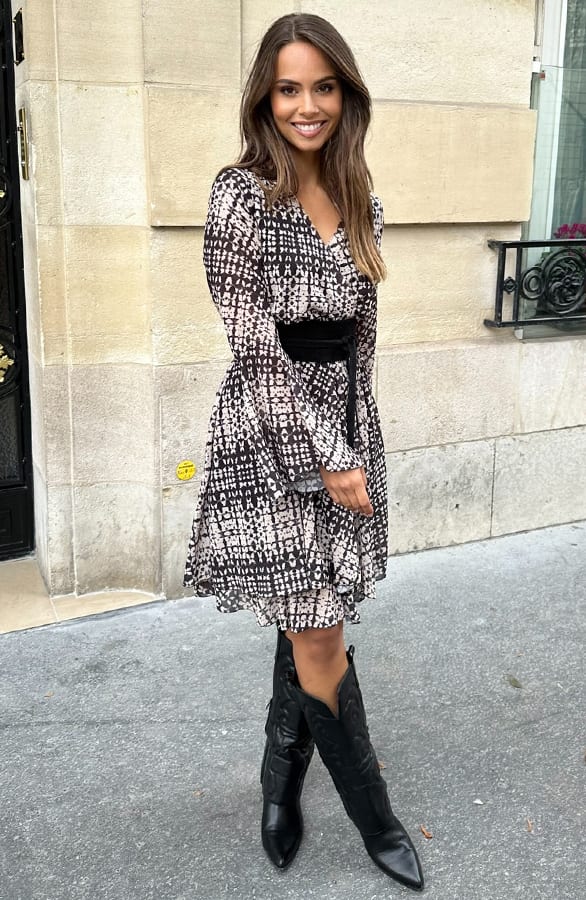 Cowboy Boots Indy Zwart – shoparchief — foto 3