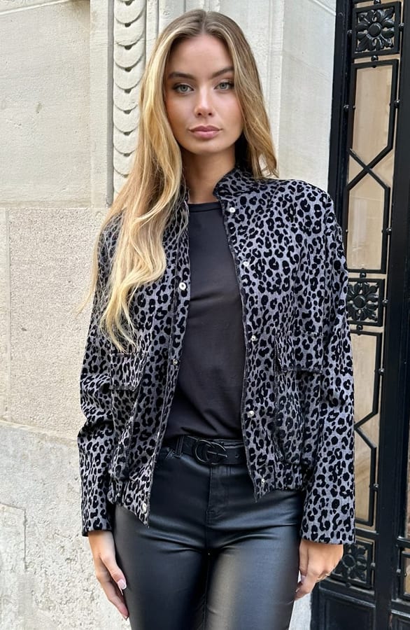 Leopard Jacket Camilla Velvet – shoparchief — foto 6