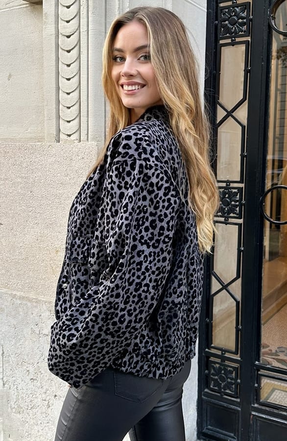 Leopard Jacket Camilla Velvet – shoparchief — foto 3