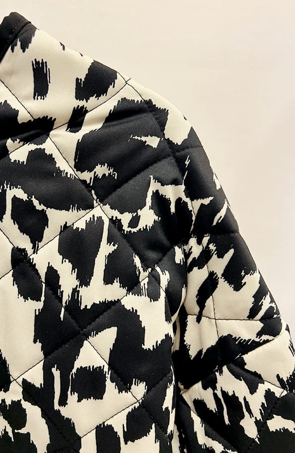 Leopard Jacket Elene Zwart Wit – shoparchief — foto 3