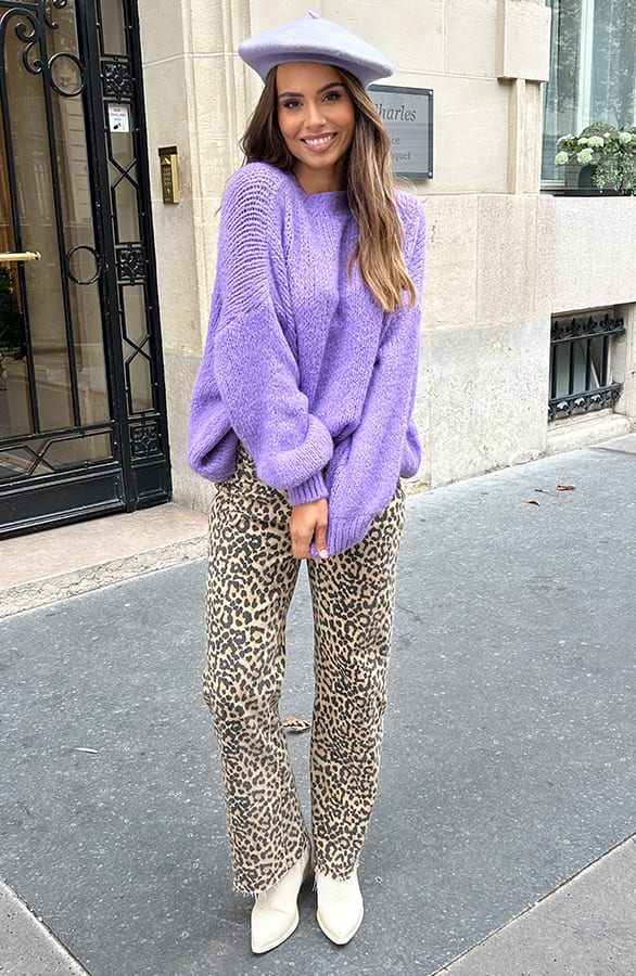 Leopard Mom Jeans Anna-Sophie – shoparchief — foto 6