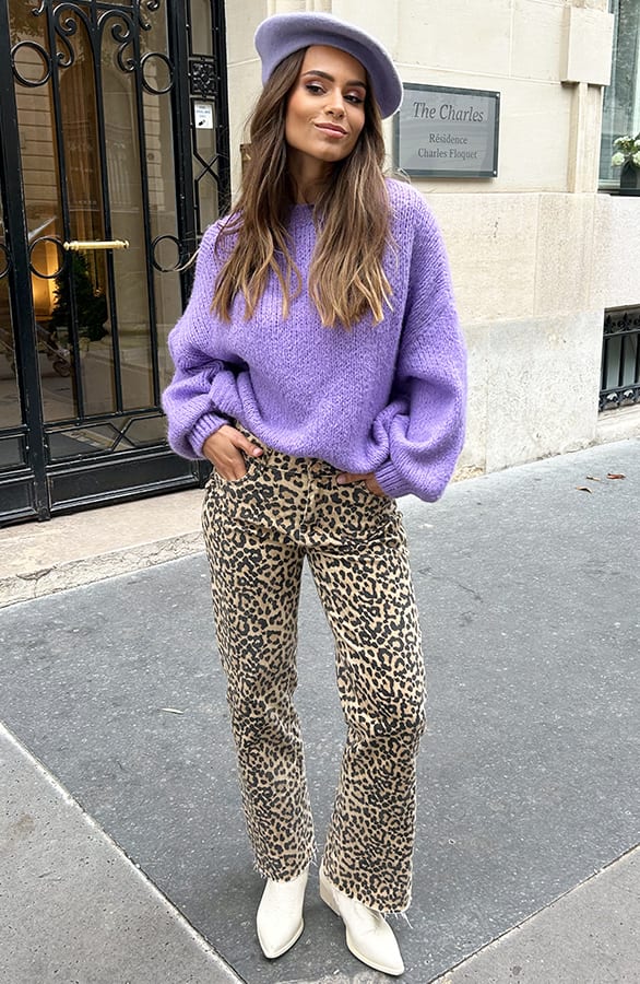 Leopard Mom Jeans Anna-Sophie – shoparchief — foto 3