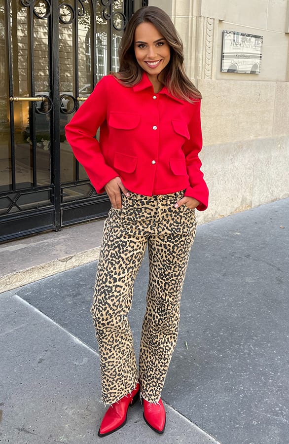 Leopard Mom Jeans Anna-Sophie – shoparchief — foto 7