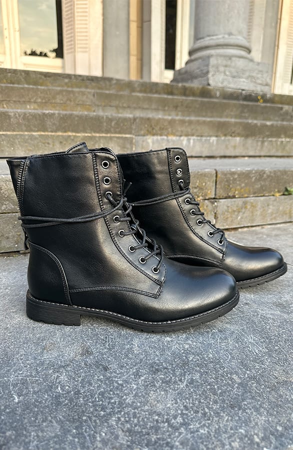 Ruby Zip Boots Black – schoenen — foto 2