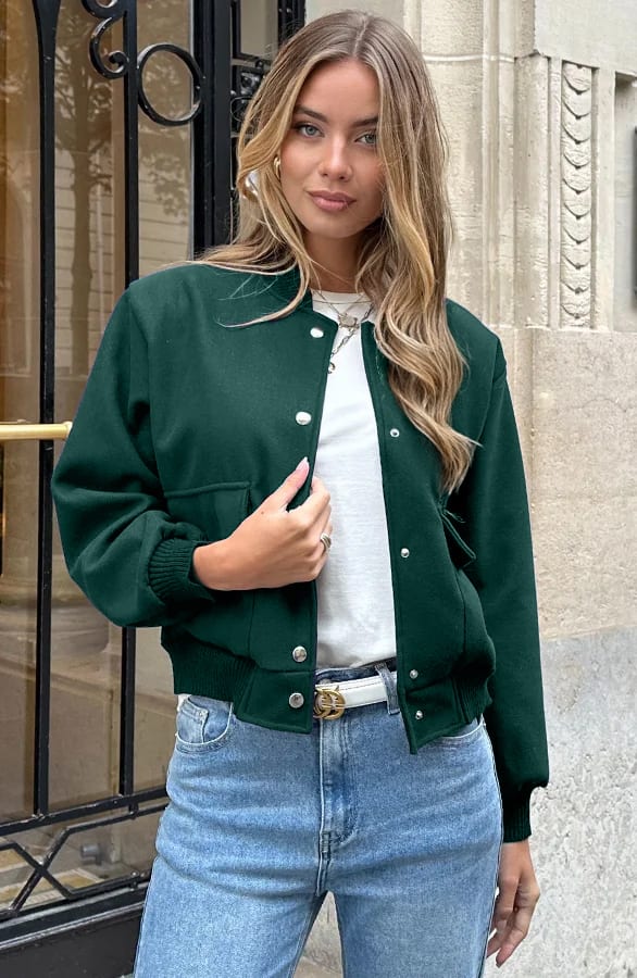 Bomberjacket Danita Emerald – shoparchief — foto 3