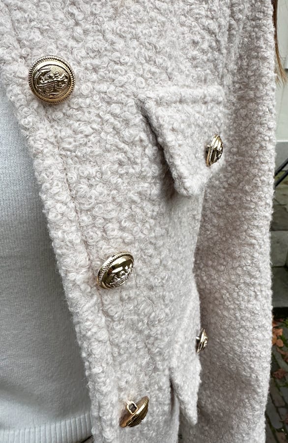 Boucle Jacket Roza Beige – shoparchief — foto 8
