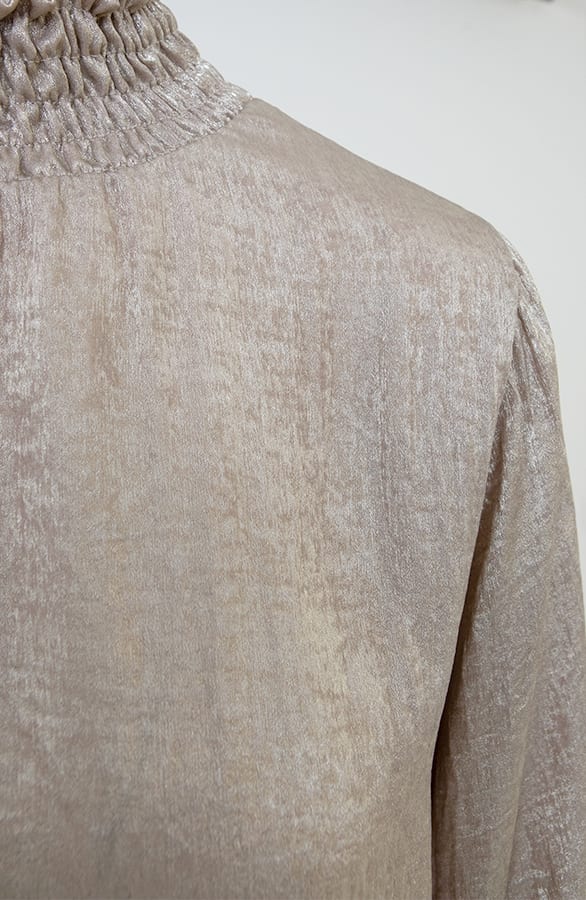Col Blouse Philley Goud – shoparchief — foto 2