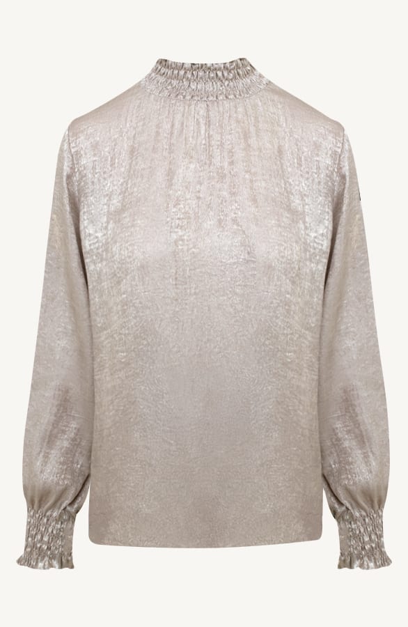 Col Blouse Philley Goud – shoparchief