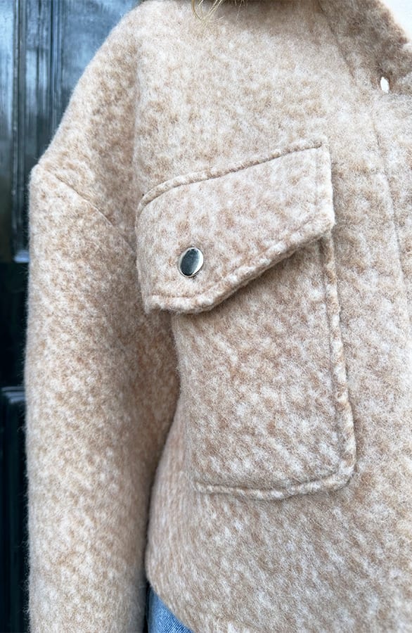 Cropped Jacket Stormi Beige – shoparchief — foto 6