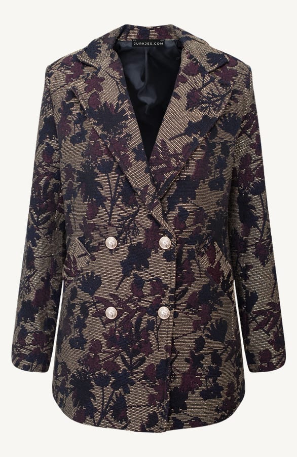 Luxury Golden Blazer Kirsten – shoparchief