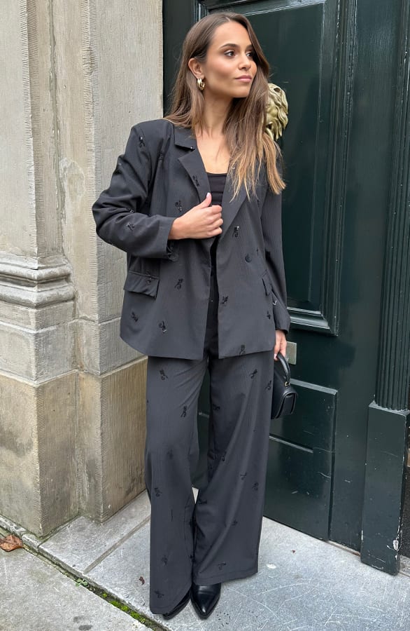 Pailletten Blazer Striped Elara – shoparchief — foto 10