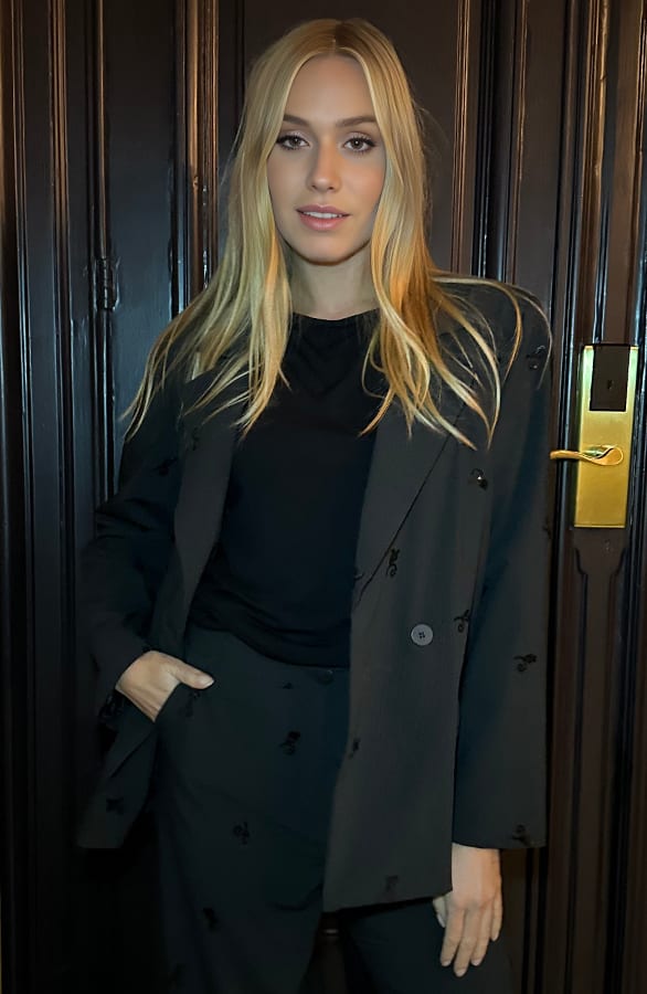 Pailletten Blazer Striped Elara – shoparchief — foto 4