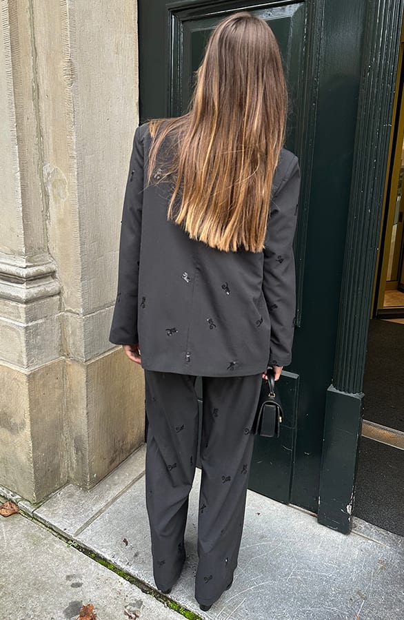 Pailletten Pantalon Striped Elara – sale — foto 8