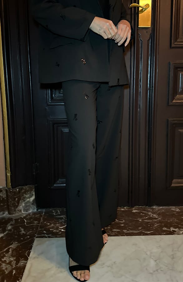Pailletten Pantalon Striped Elara – sale — foto 4