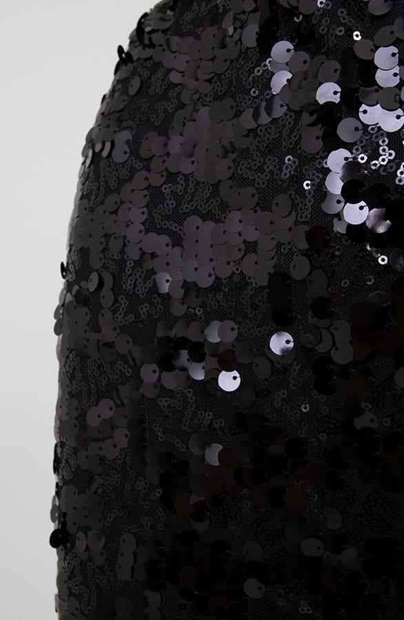 Pailletten Rok Dyonne Zwart – shoparchief — foto 3