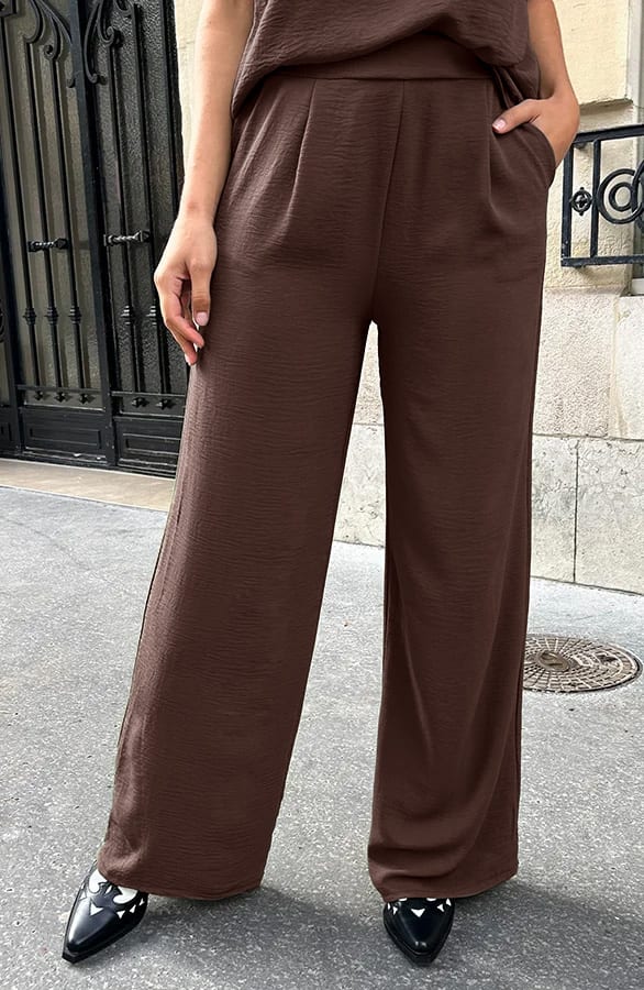 Pantalon Lilly Choco Tall – shoparchief