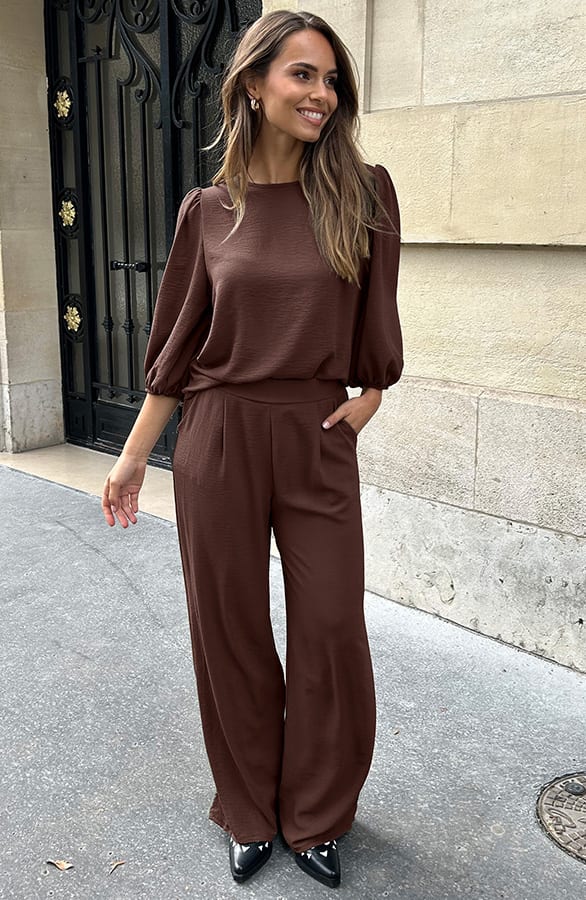 Pantalon Lilly Choco Tall – shoparchief — foto 2