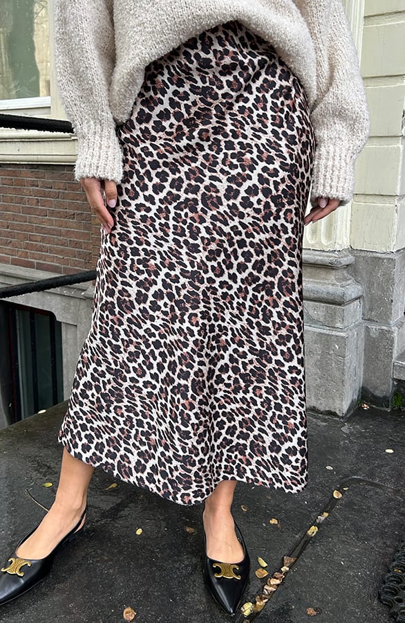 Satijnen Rok Alisa Leopard – shoparchief — foto 10