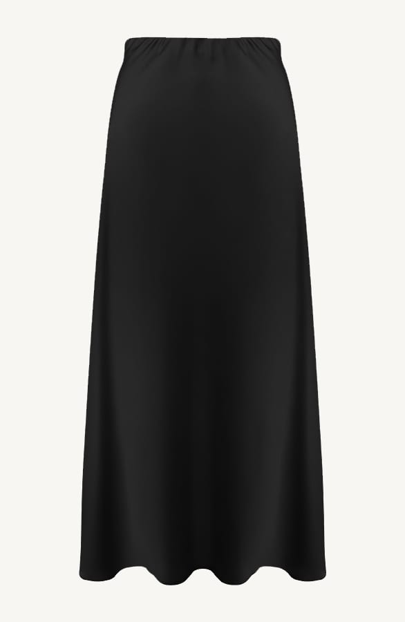 Satijnen Rok Alisa Zwart – shoparchief