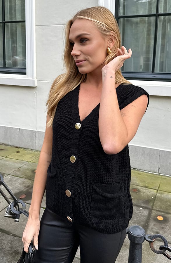 Sleeveless Cardigan Leanne Zwart – shoparchief — foto 4