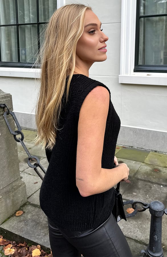 Sleeveless Cardigan Leanne Zwart – shoparchief — foto 2