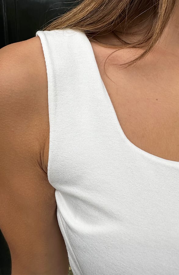 Square Neck Top Yulia Ecru – shoparchief — foto 12