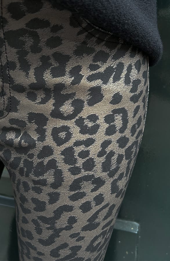 Elle Coating Jeans Leopard – broeken — foto 2