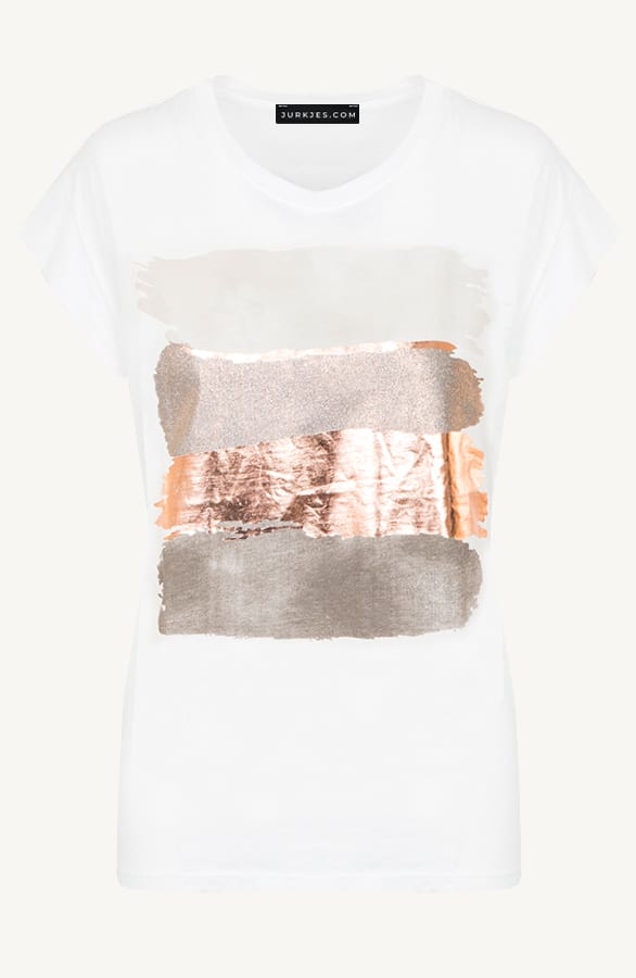 Banen T-shirt Loeka Brons – shoparchief