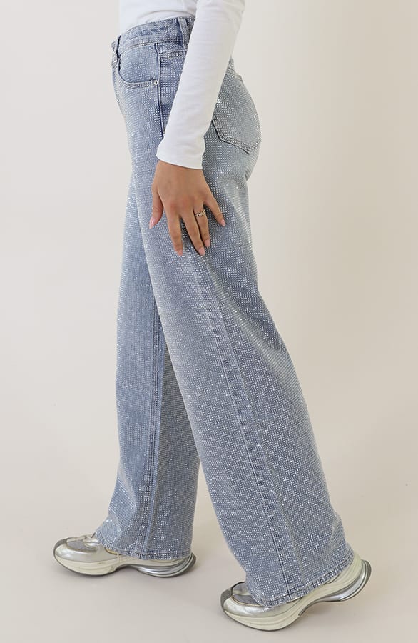 Diamonds Denim Wide Leg Jess – shoparchief — foto 2