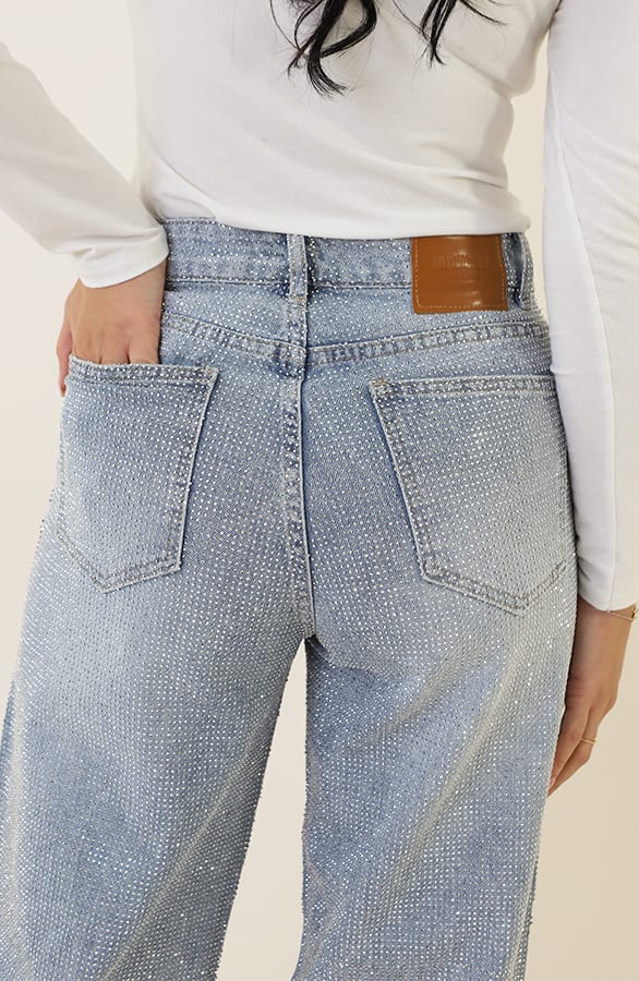 Diamonds Denim Wide Leg Jess – shoparchief — foto 4