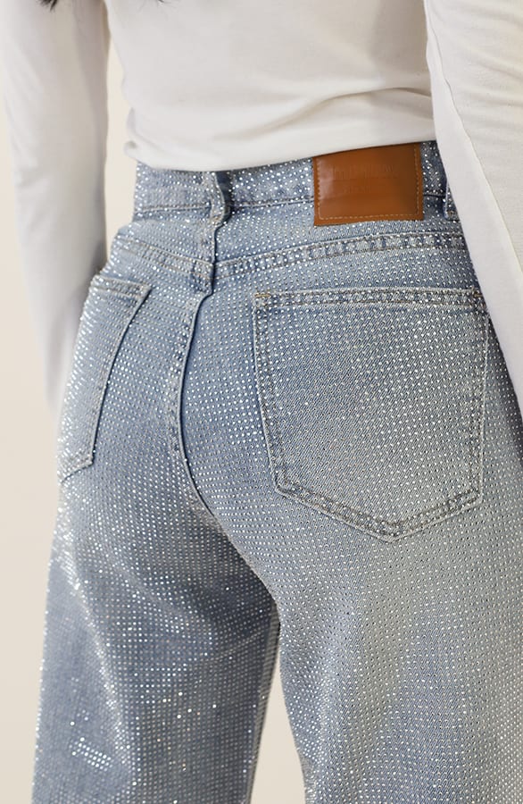 Diamonds Denim Wide Leg Jess – shoparchief — foto 5