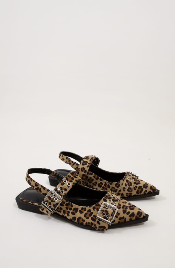Gesp Slingback Livia Leopard – shoparchief — foto 2